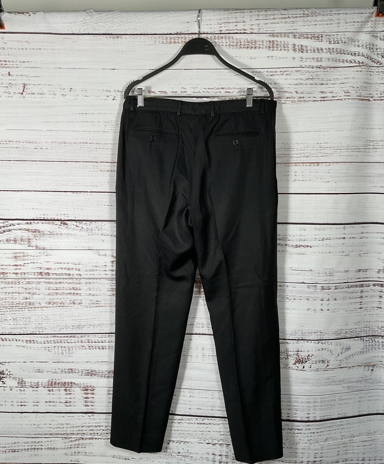 Armani Collezioni Black Men's Italian Sports Coat and Pants Set -Size 44 Regular