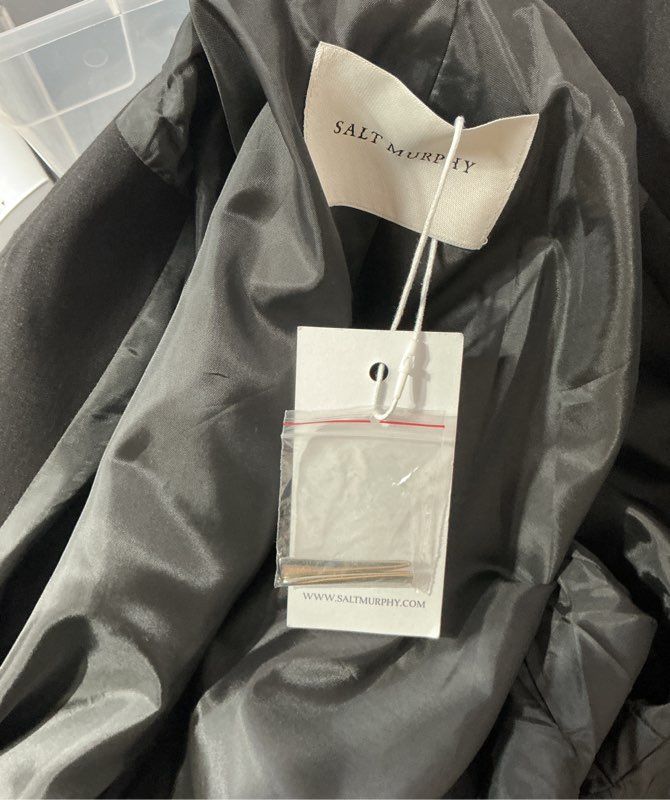 NWT Men's Salt Murphy Black Single Button Jacket Size 40 Retail $200