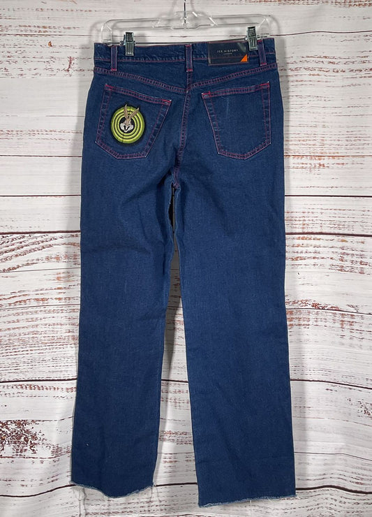 Ice History Vintage Iceberg Looney Tunes Bugs Bunny Denim Jeans Blue 33