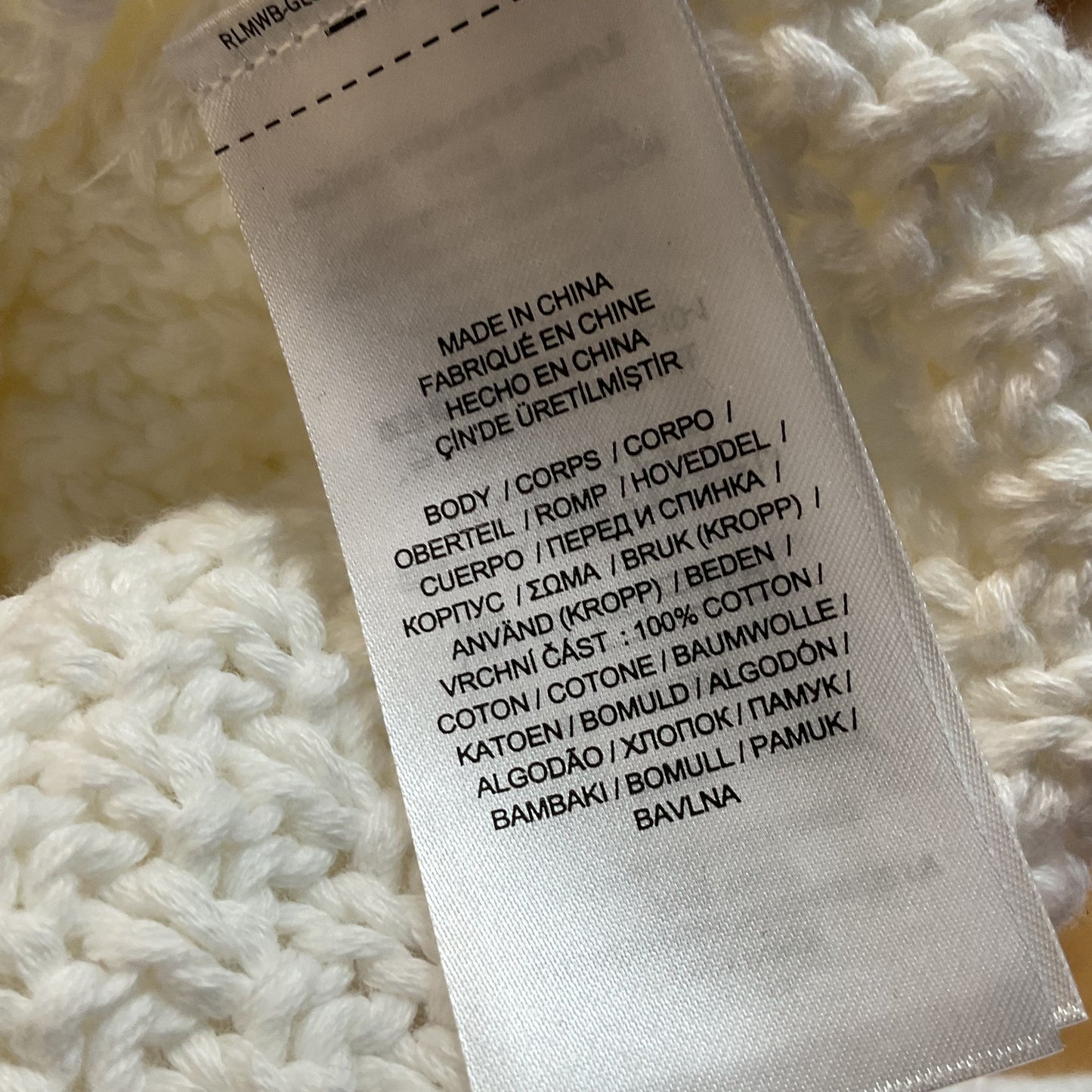 NWT LAUREN by RALPH LAUREN Resort 23 Women's White Cable Pullover Sweater- SZ 2X