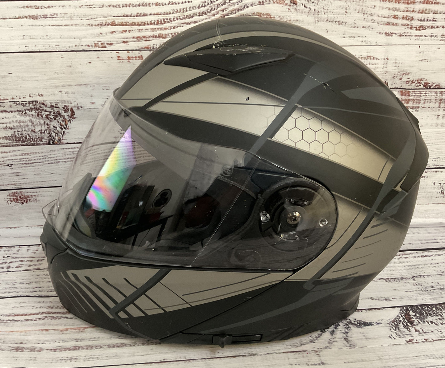 Bilt Power Boost Full Face Motorcycle Helmet Size XXL