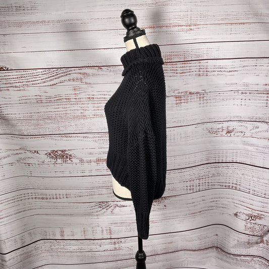 Free People Long Sleeve Mock Neck Pull Over Sweater - Size S