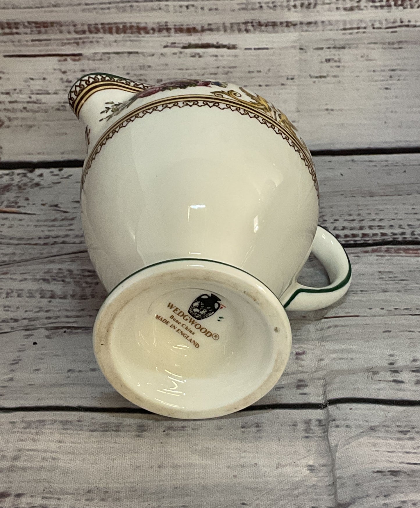Wedgwood Columbia Bone China Floral Creamer Multicolor