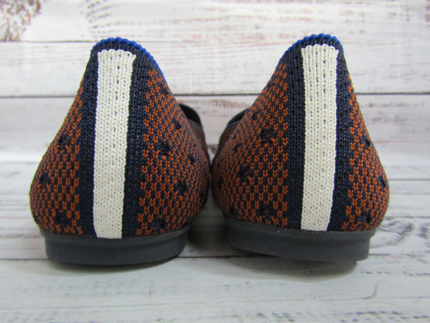 Rothy's The Loafer Women's Brown Sienna Dot Flats Size 6.5