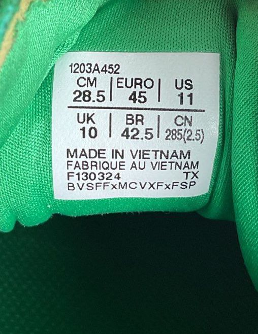 Asics Men's Skyhand OG Suede Sneakers Green 11