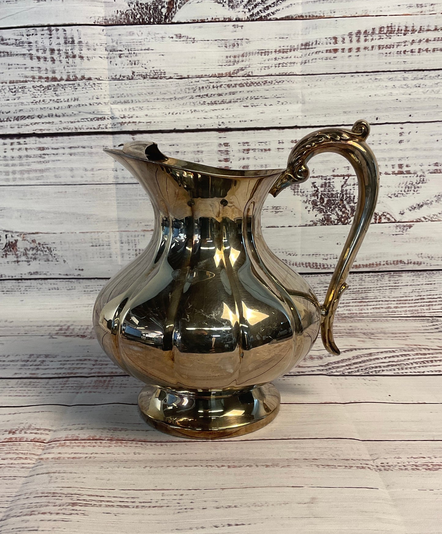 Vintage Silver-Plated Pitcher