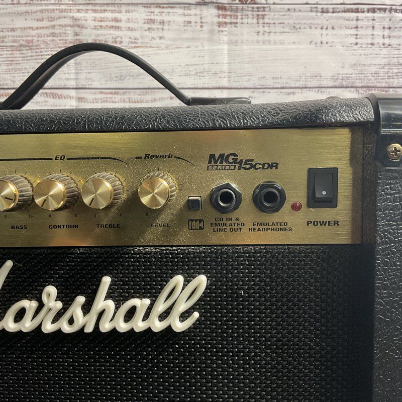 Marshall MG15CDR 15 Watt Electric Guitar Amplifier *WORKS*