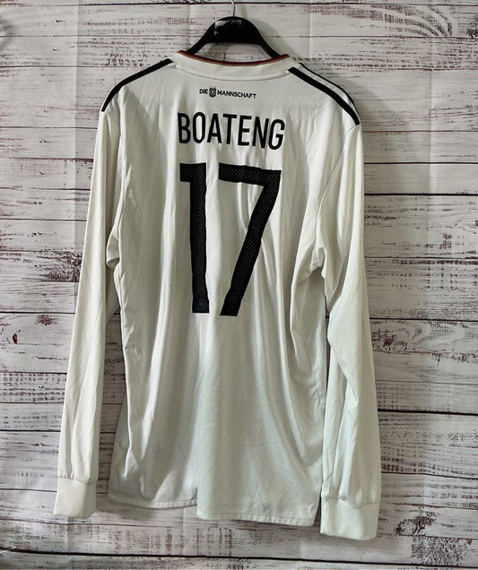 Men's Adidas Germany Boateng #17 Jersey Size L