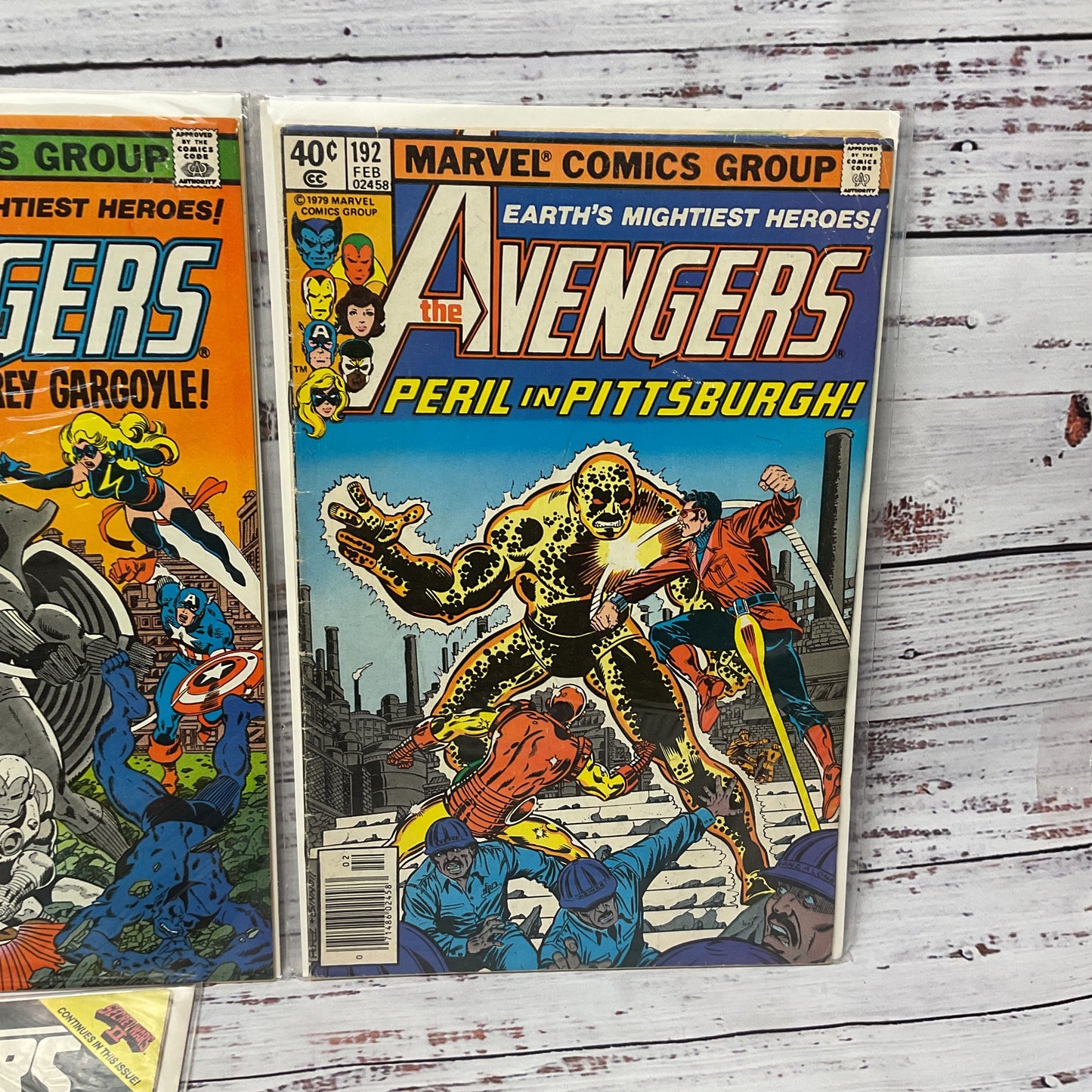 The Avengers #101,174,191,192,200,261 Lot Of 6 Marvel Comic Books