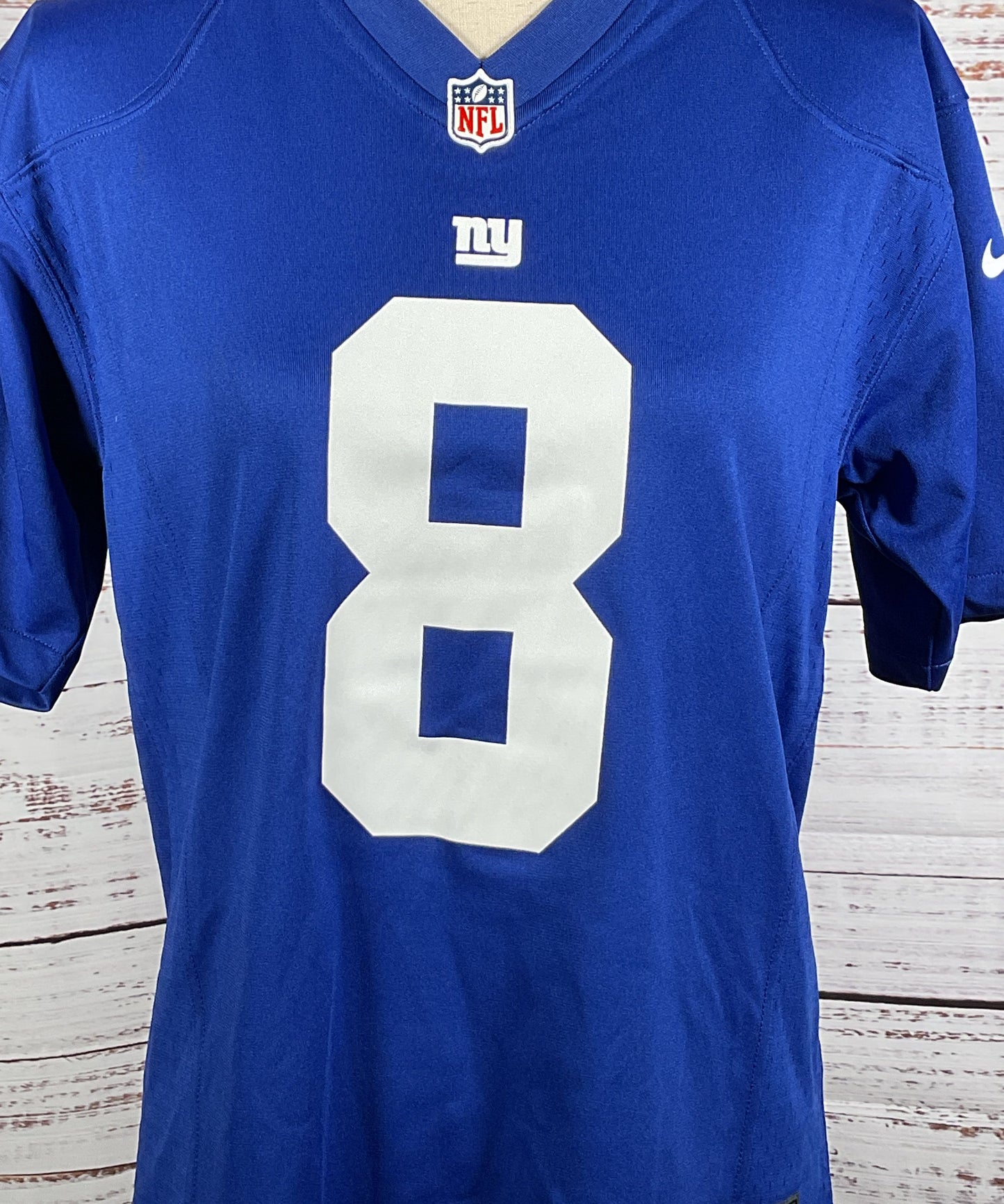 Nike Daniel Jones New York Giants Game Jersey Royal Blue Youth L