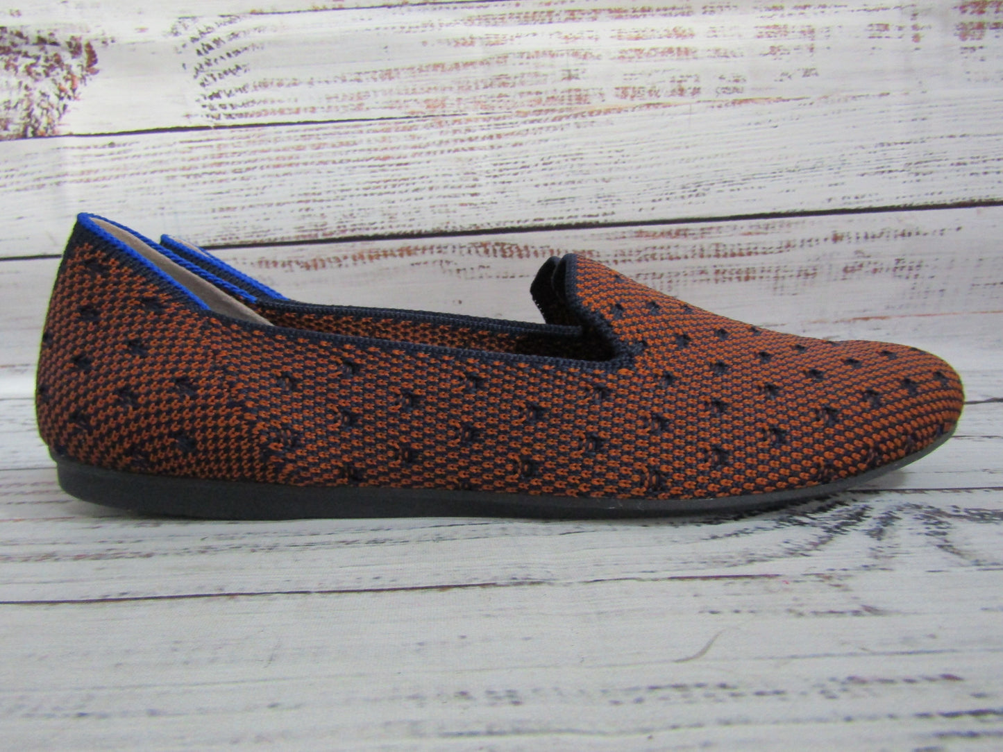 Rothy's The Loafer Women's Brown Sienna Dot Flats Size 6.5