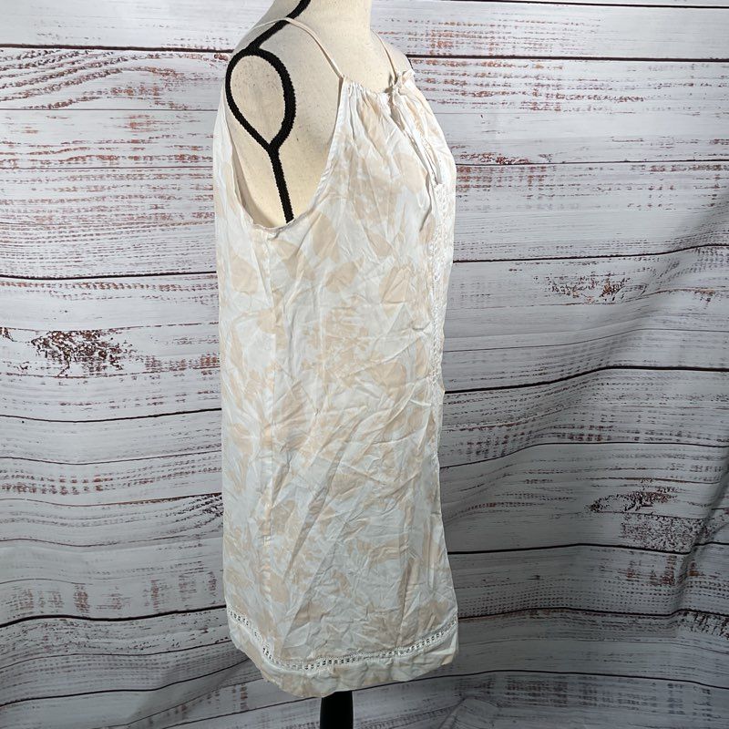 NWT HAVEN WELL WITHIN Women's Crochet 100% Cotton Pajama Dress- SZ M