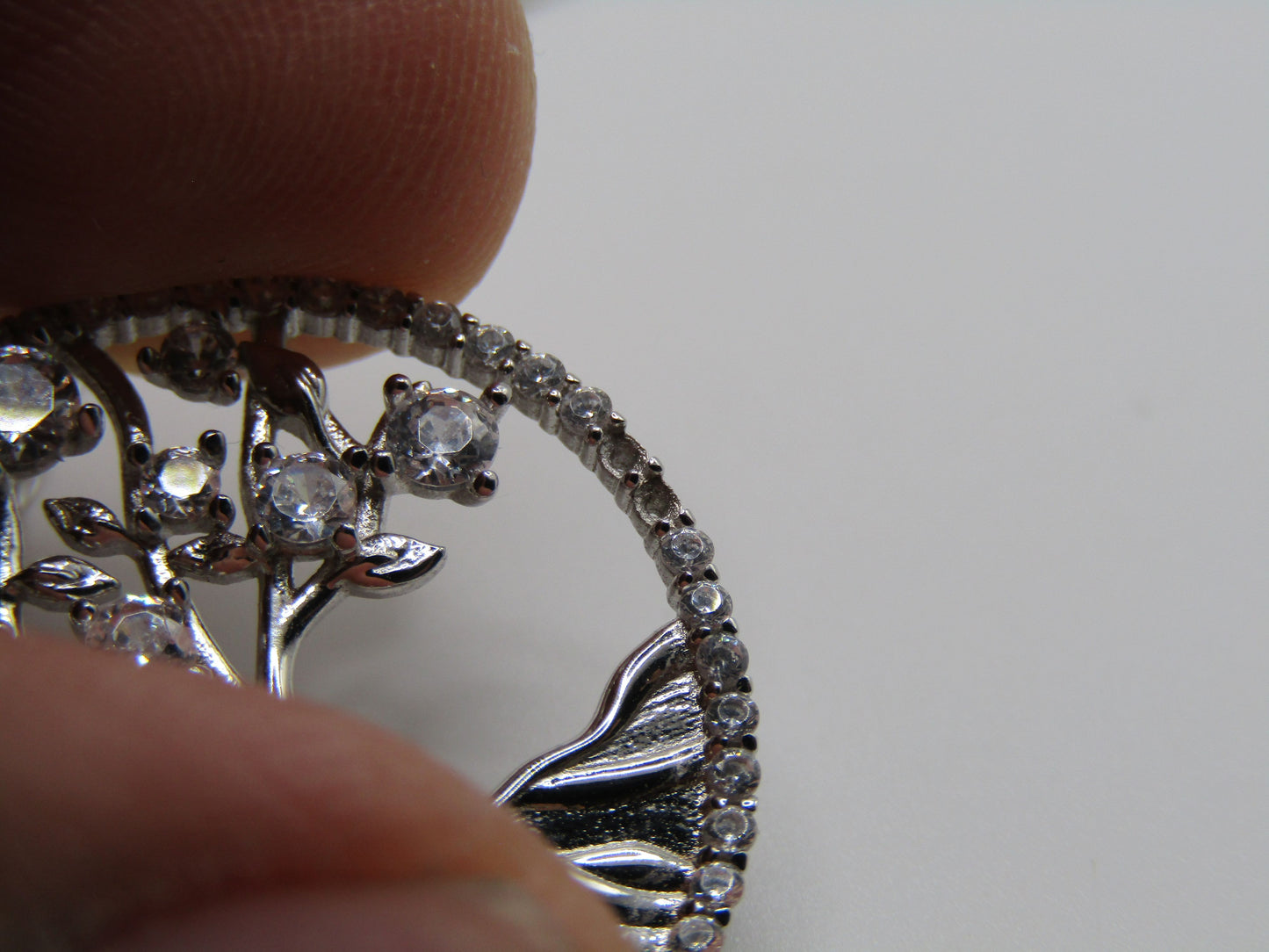 Sterling Silver Tree of Life Pendant Necklace
