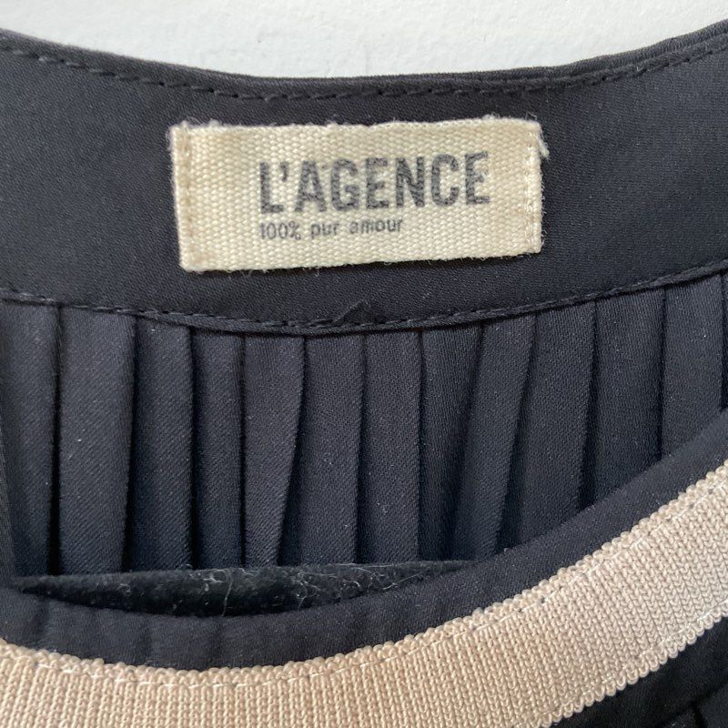 L'AGENCE Women's Black Halter Dress- SEE MEASUREMENTS