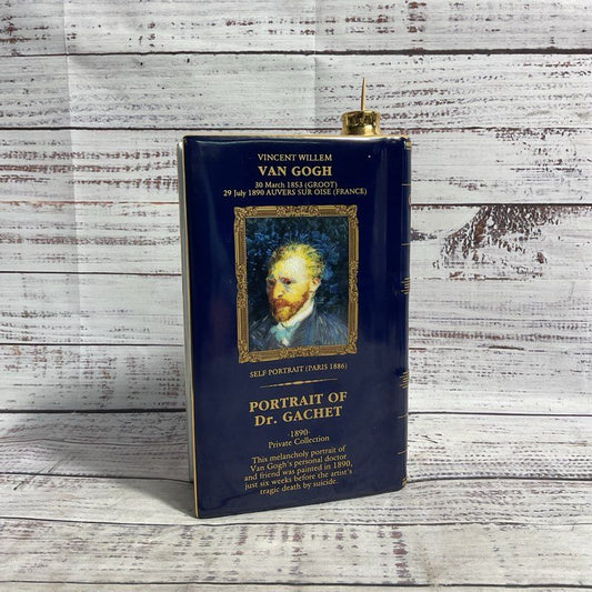 Limoges Camus Special Reserve Cognac Van Gogh Portrait Of Dr Gachet Empty Bottle