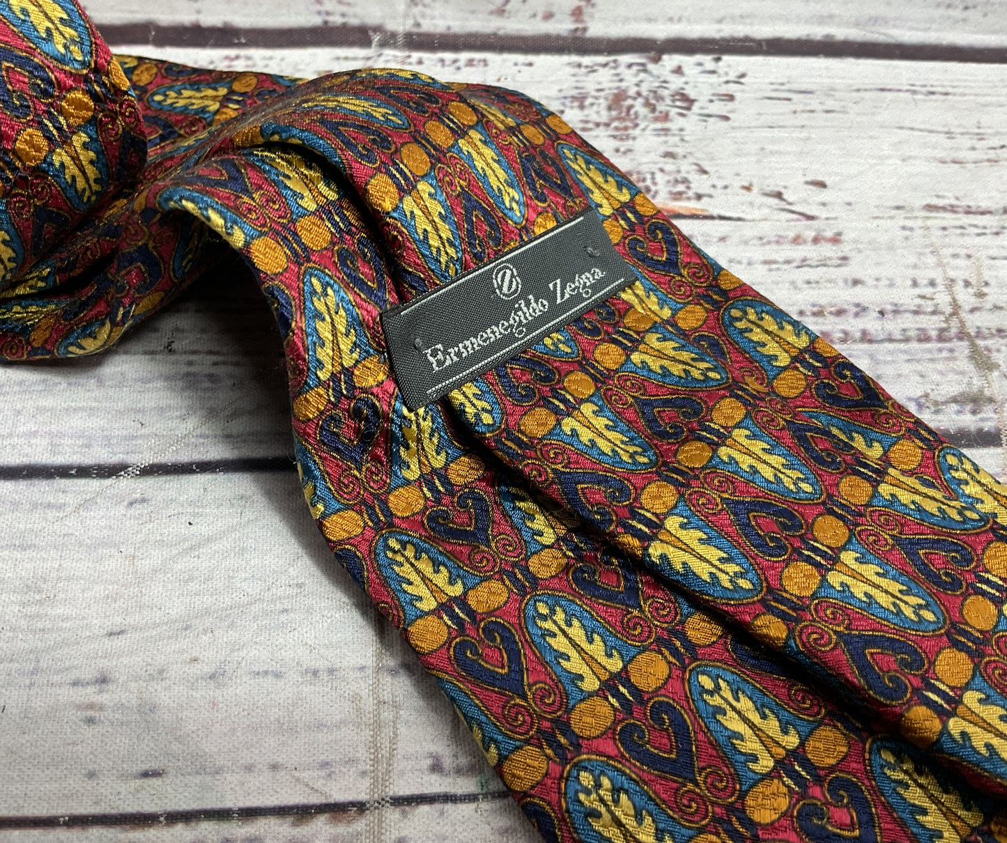 Ermenegildo Zegna Lot of 2 Ties Multicolor