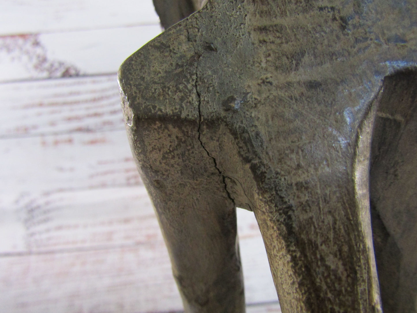 Vintage Hand Carved Wooden African Sculpture Figurine