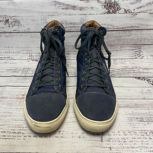 G-Star Raw Blue Quilted Nylon Hi-Top Sneaker Casual Shoe Men Size 13