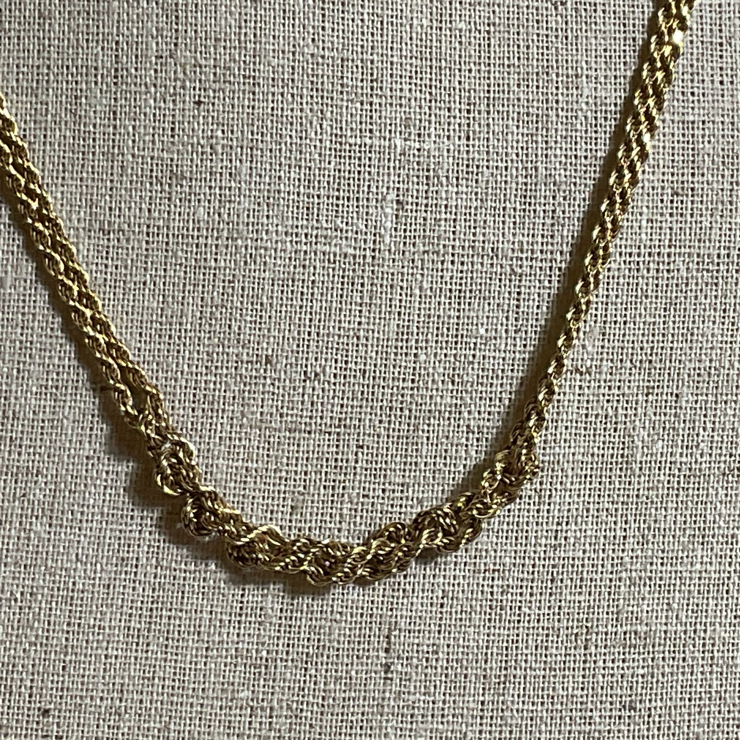 EMANUELE BICOCCHI Gold Plated Over Sterling Double Strand Rope Necklace- 16.71g