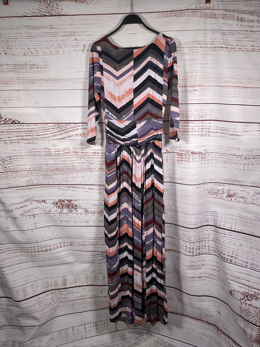 Maeve Multicolor Long Dress - Size Medium