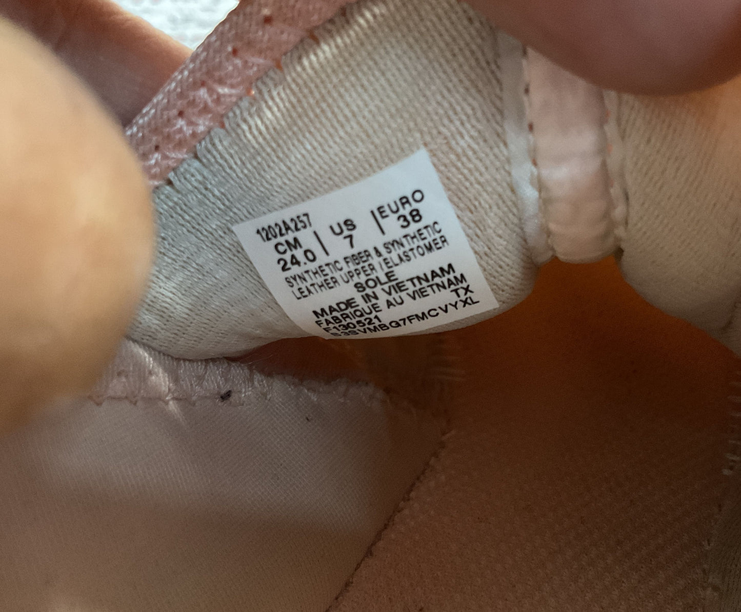 Asics Quantum Lyte Women's Breeze Peach Slip-On Shoes Size 7