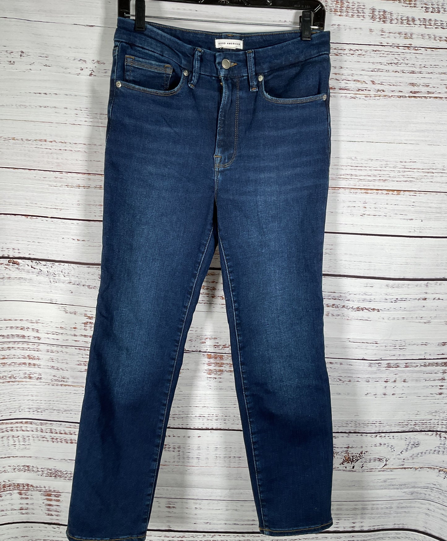 Women's Good American Blue Straight leg Jeans Size 6-12
