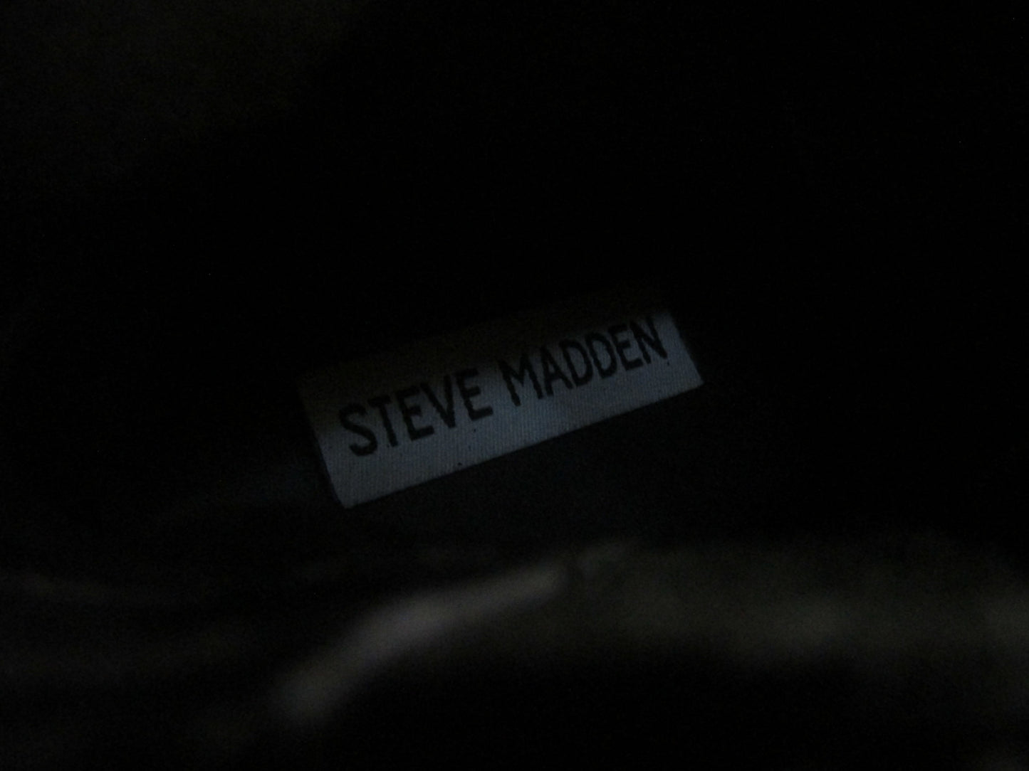 Steve Madden Laurie Women's Black Leather Ankle Zip Boots Size 8