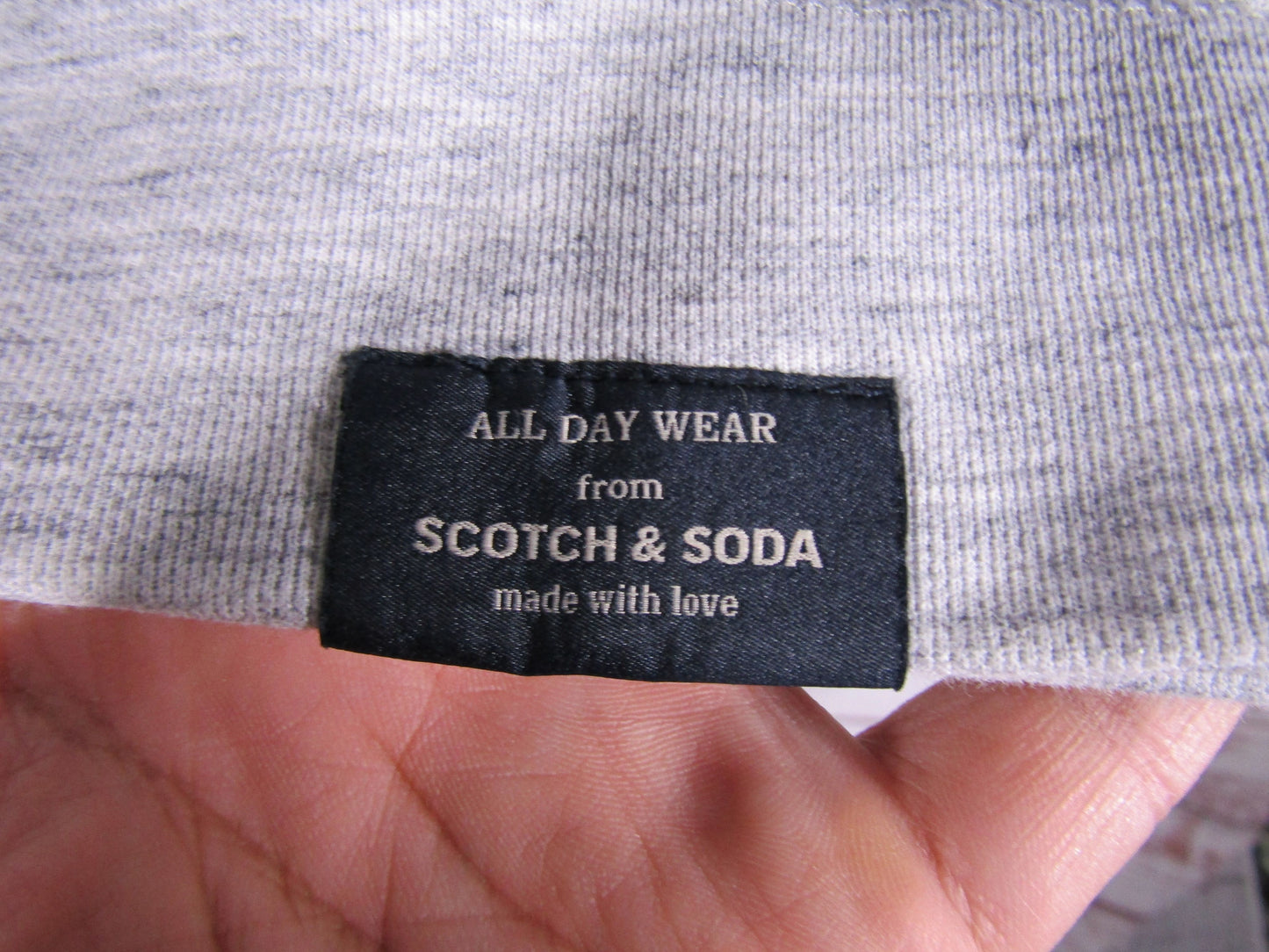 Scotch & Soda Men's Gray Pullover Sweatshirt Size