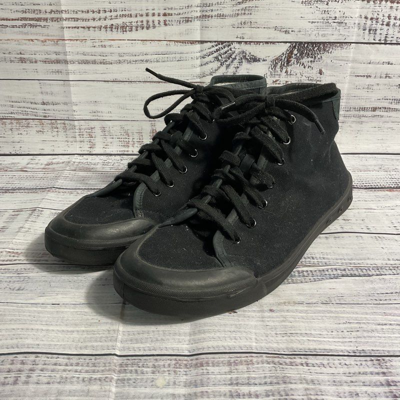 Rag & Bone Black Canvas High Top Sneakers Men 9.5 US/43.5 EU