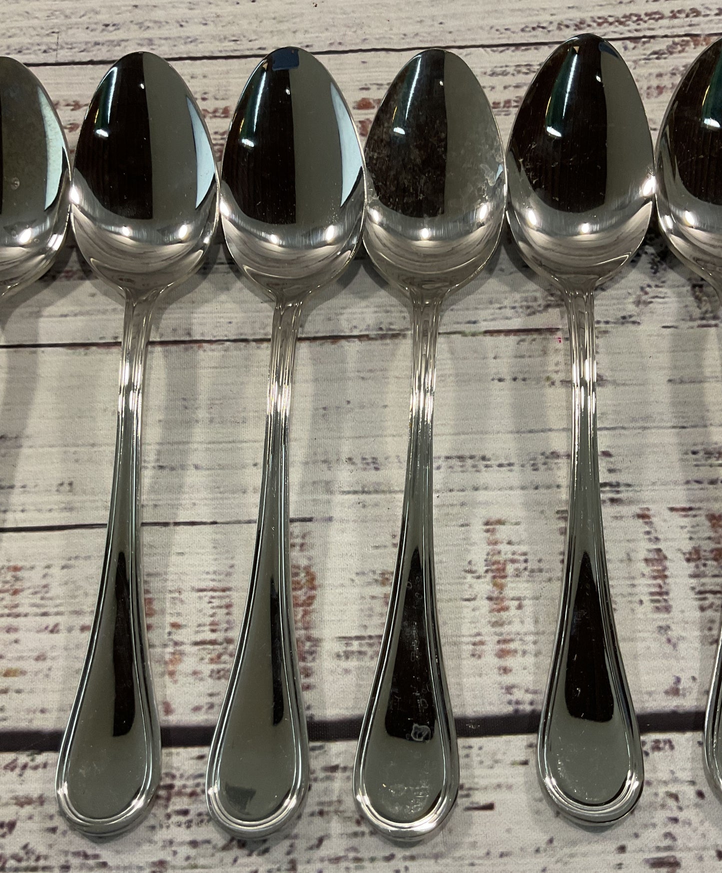 Cuisinart Mansfield Stainless Steel Place Oval Soup Spoon Set of 11