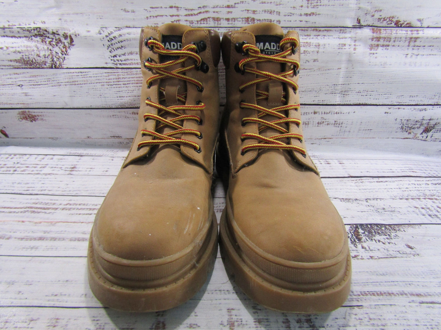 Steve Madden Gabber Men's Brown Suede Ortholite Ankle Boots Size 9.5