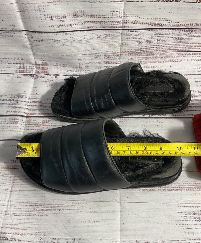 Marni Black Slide Sandal Women 9.5-10