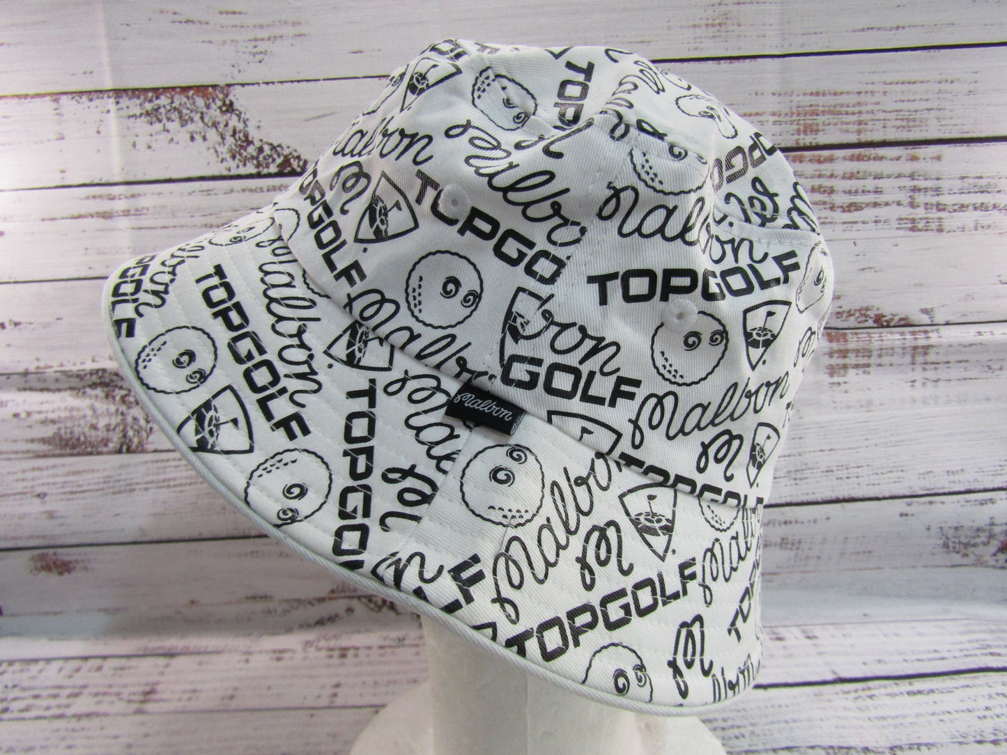 Malbon TopGolf Bucket Hat Size M