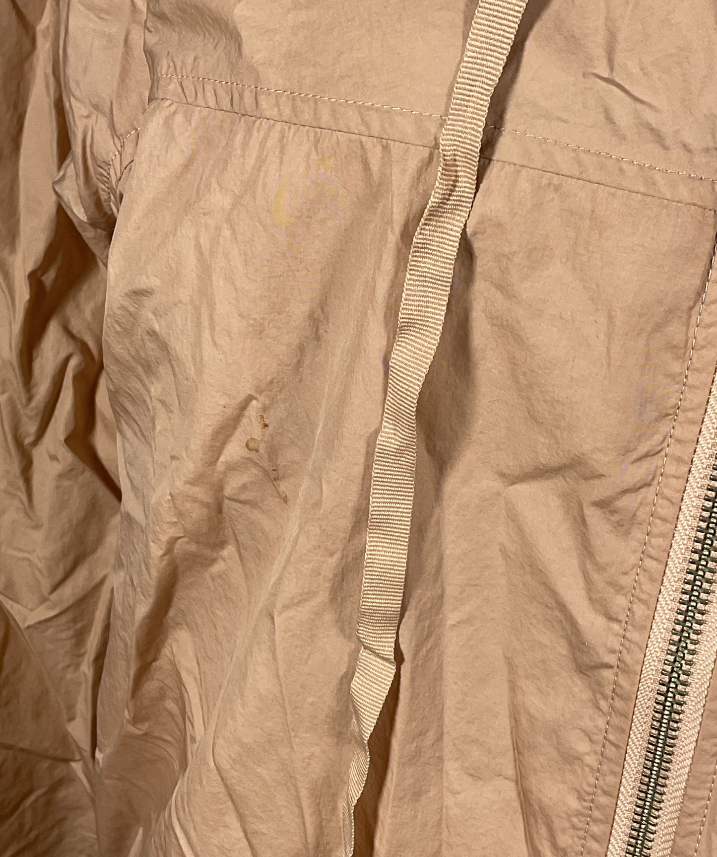 STAMPD Lightweight Windbreaker Jacket Beige S