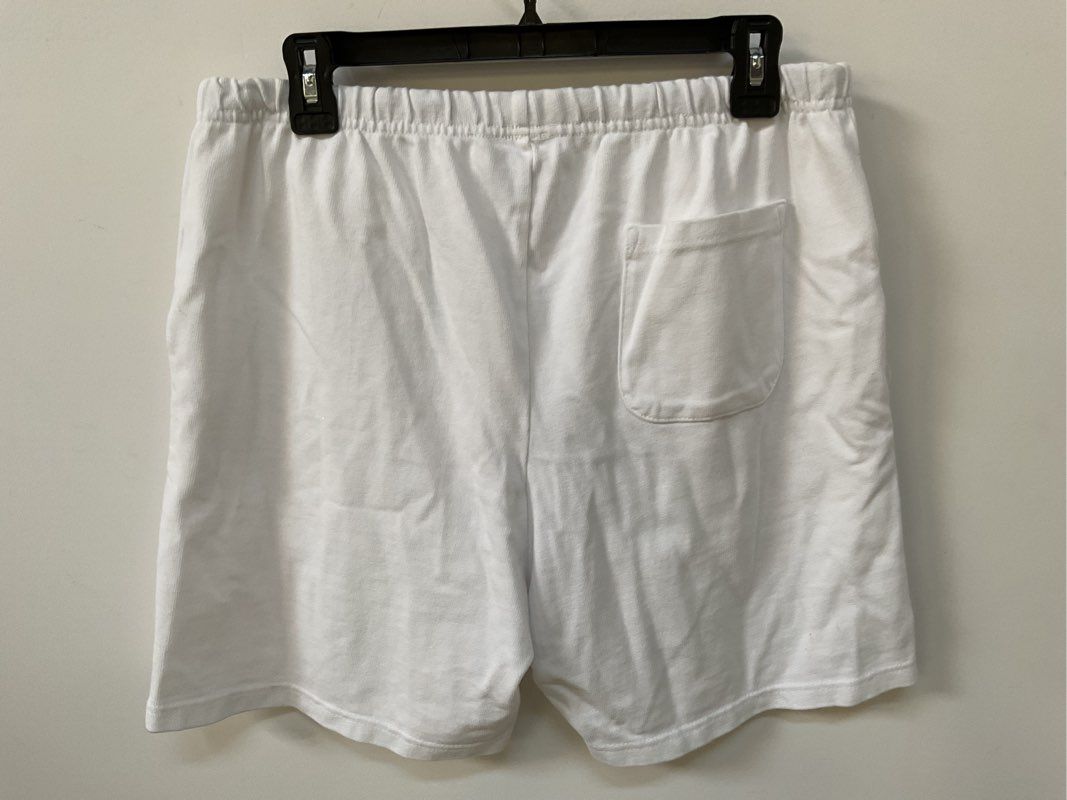 NEW MEGA YACHT Men's White Barbie Coco Chanel Drawstring Shorts- SZ XL