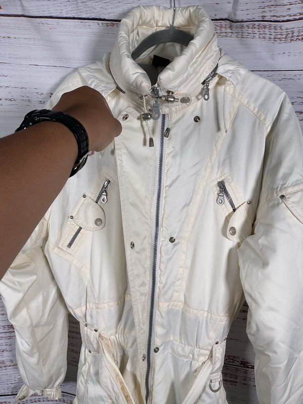 Women's Killy Ski Snow Suit White Polyester Size 8 US