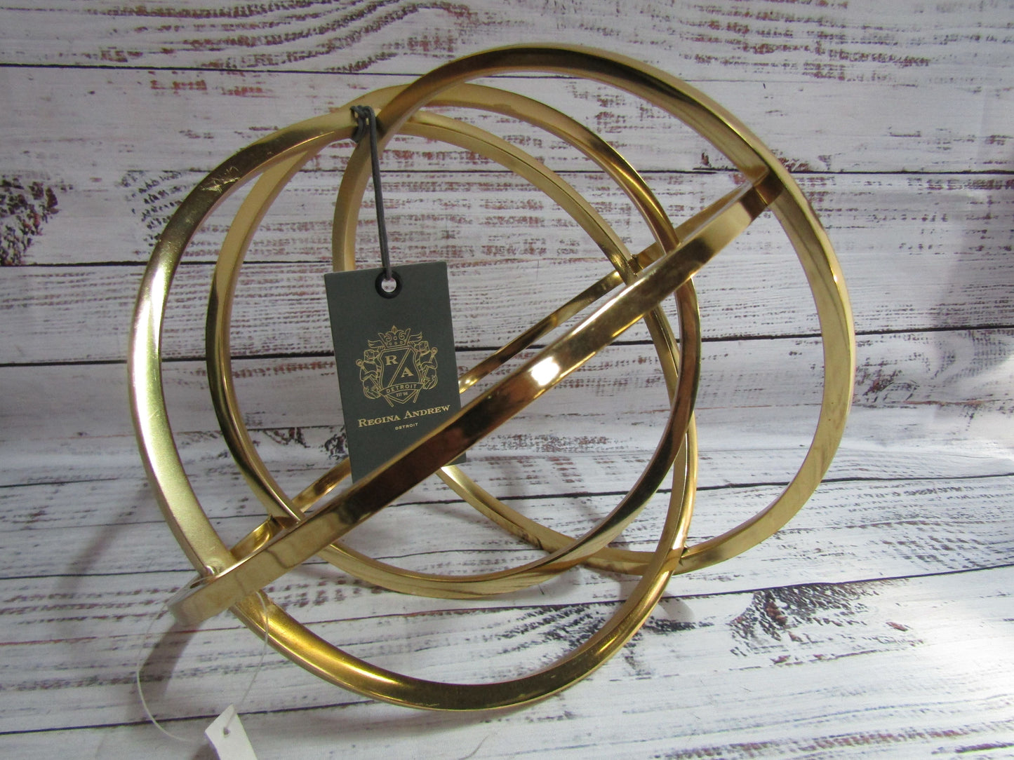 Regina Andrews Brass Tabletop Decoration