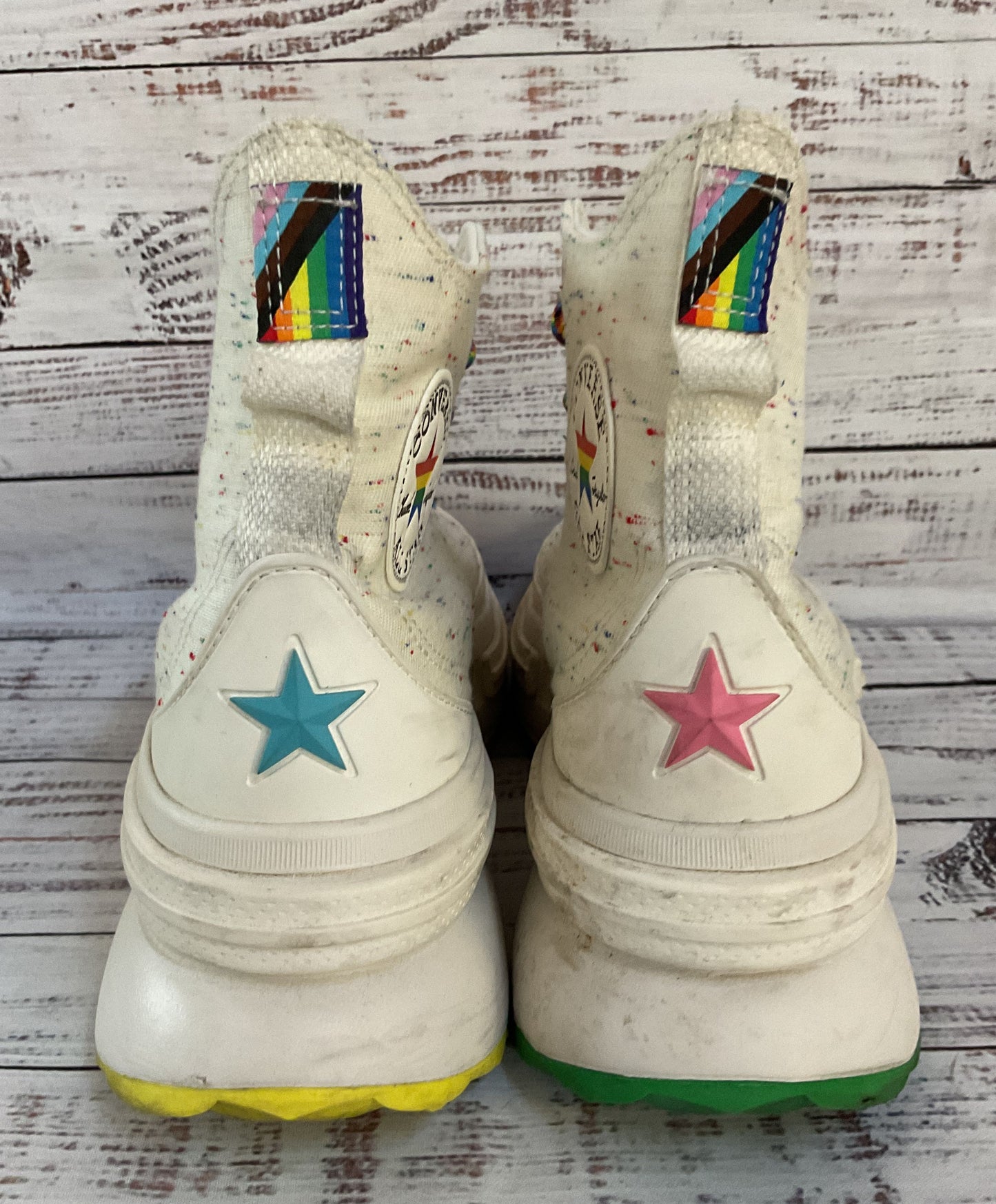 Converse Chuck Taylor Run Star Legacy CX Pride Men's High Top Sneakers A06027C