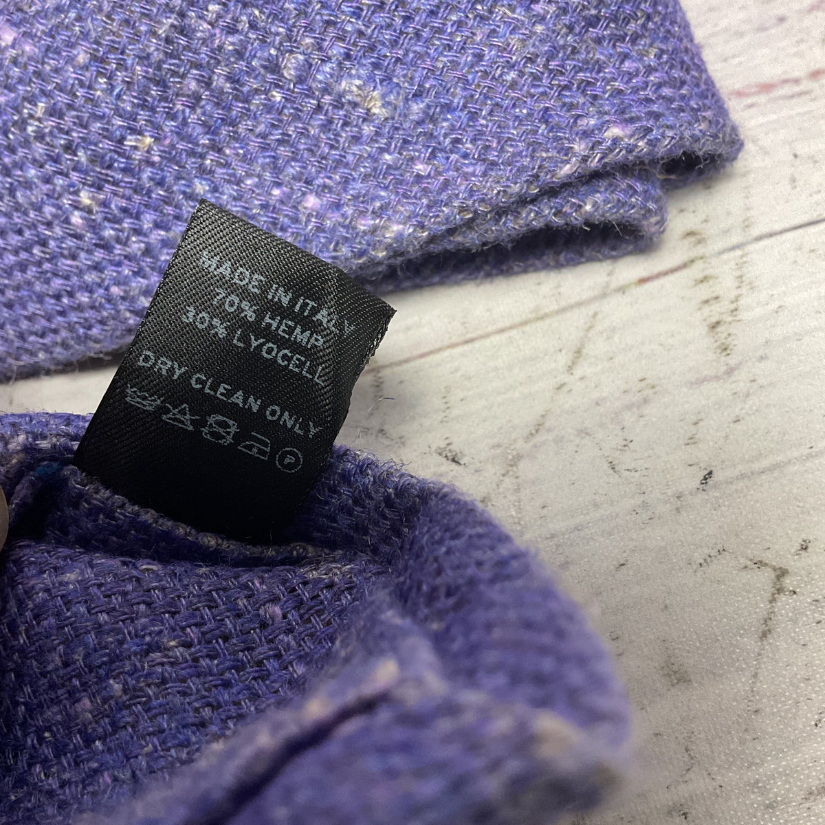 Remi Van Dere Purple Solid and Gradient Neck Tie - Size 60"x2.25" Lot of 6