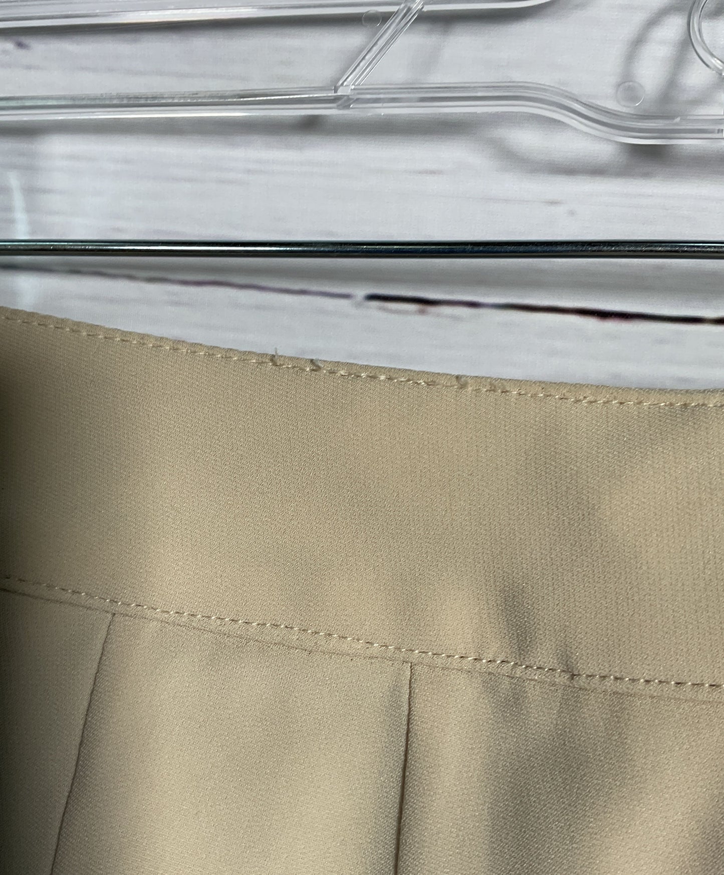 St. John Women's Cream Dress Pants Trousers Size 2 Made in The U.S.A.