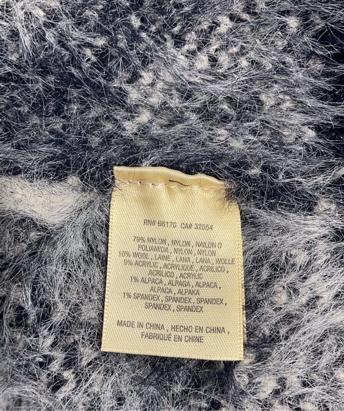 Sleeping on Snow by Anthropologie Diamond Eyelash Open Cardigan Size XS Women's