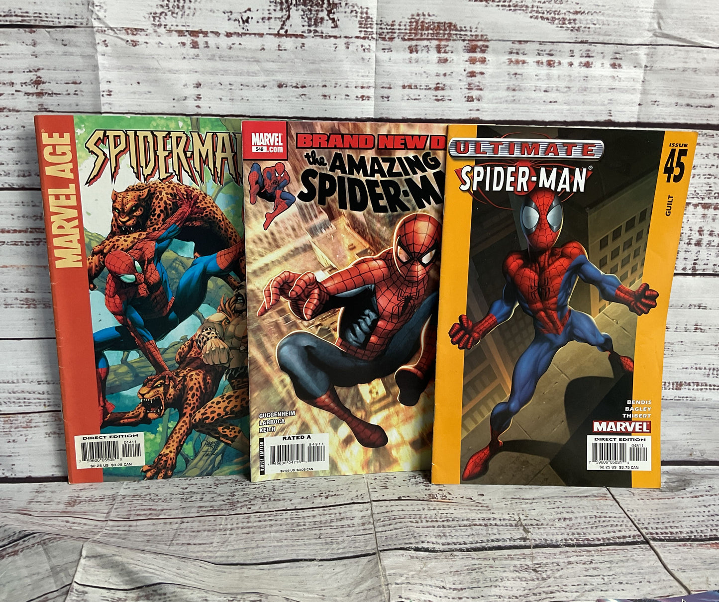 Marvel Comics Spiderman Lot of 7 Comic Books