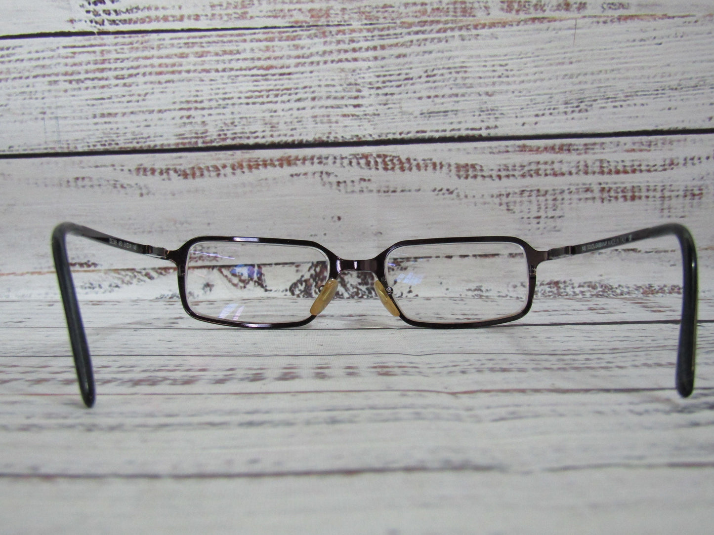 Dolce & Gabbana DG 369 Rectangular Brown Eyeglasses Frame Made in Italy