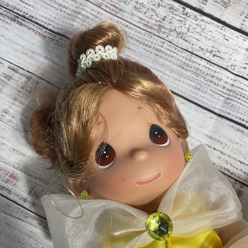 Disney X Precious Moments Classic Belle In Yellow Gown Beauty And The Beast Doll