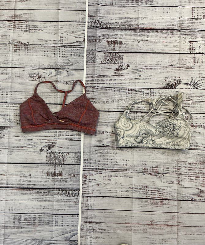 Women's Lot of 8 Lululemon Leggings, Shorts, Jacket and Sports Bra Size 6