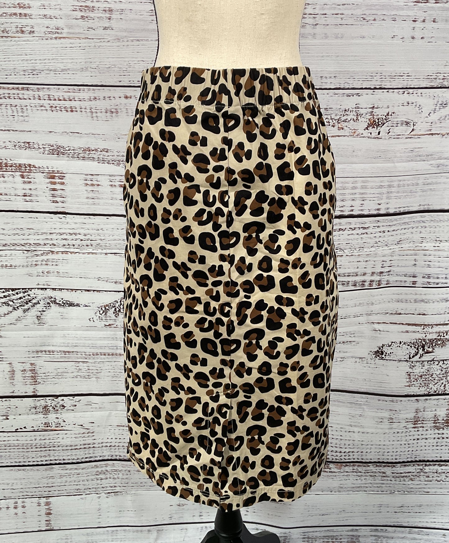 Stussy Leopard Print Skirt Multicolor Brown M