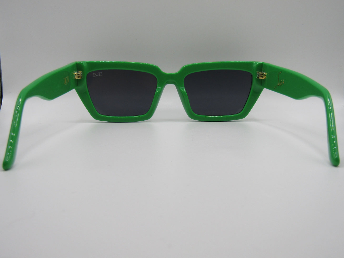 Dezi Switch Women's Green Acetate Sunglasses