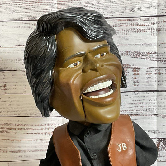 VTG. JB Gemmy Animated Singing James Brown I Feel Good - WORKS!!!!