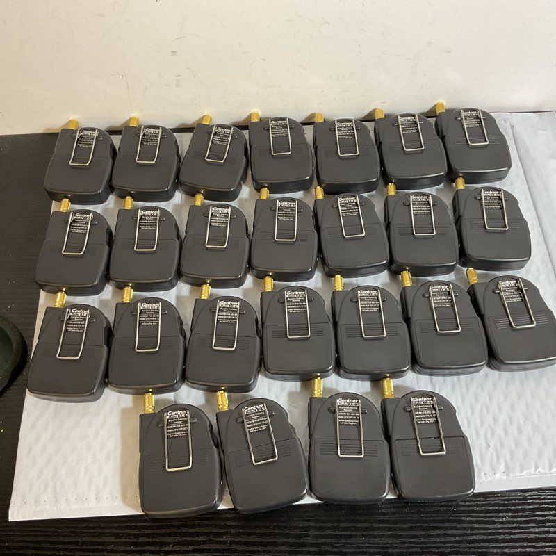 GENTNER RX-6 Black Portable Audio Assistive Listening Receivers- Lot of 25