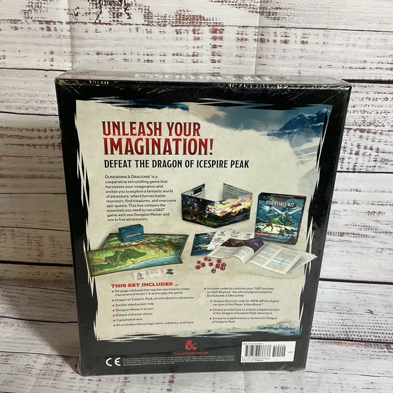NEW SEALED Dungeons & Dragons Essentials Kit